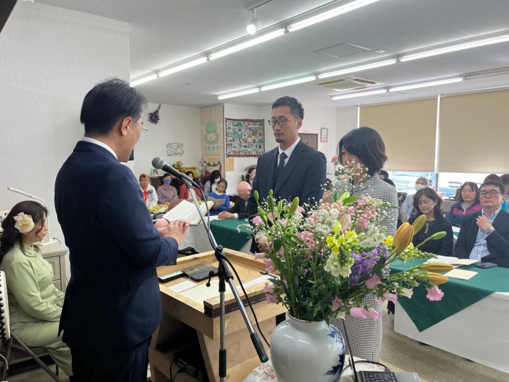 石巻オアシス教会牧師就任式・祈りのツアーの祝福感謝